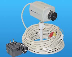 B/W CCD CAMERA W/60' WIRE
